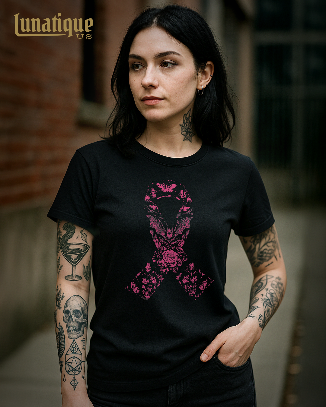 Breast Cancer Ribbon T-Shirt