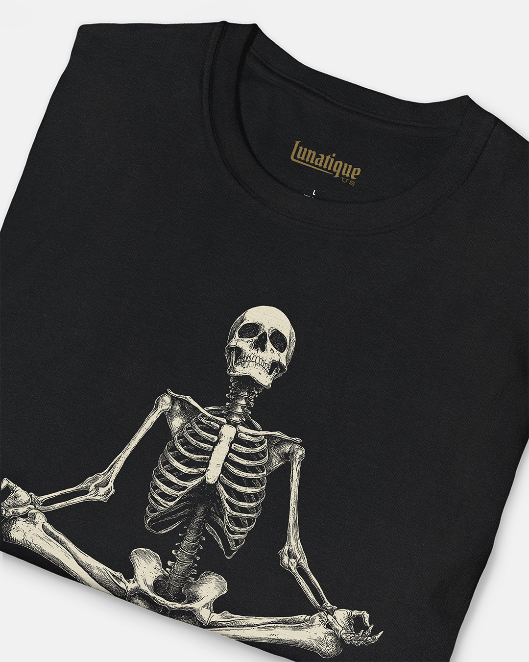 Meditating Skeleton T-Shirt