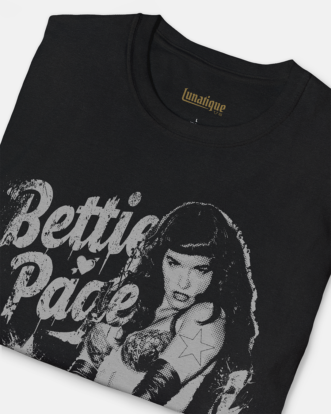 Bettie Page Long Sleeve Unisex T-Shirt