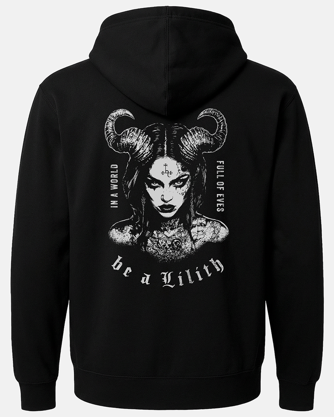 Be a Lilith Zip-Up Hoodie (2 Sided)