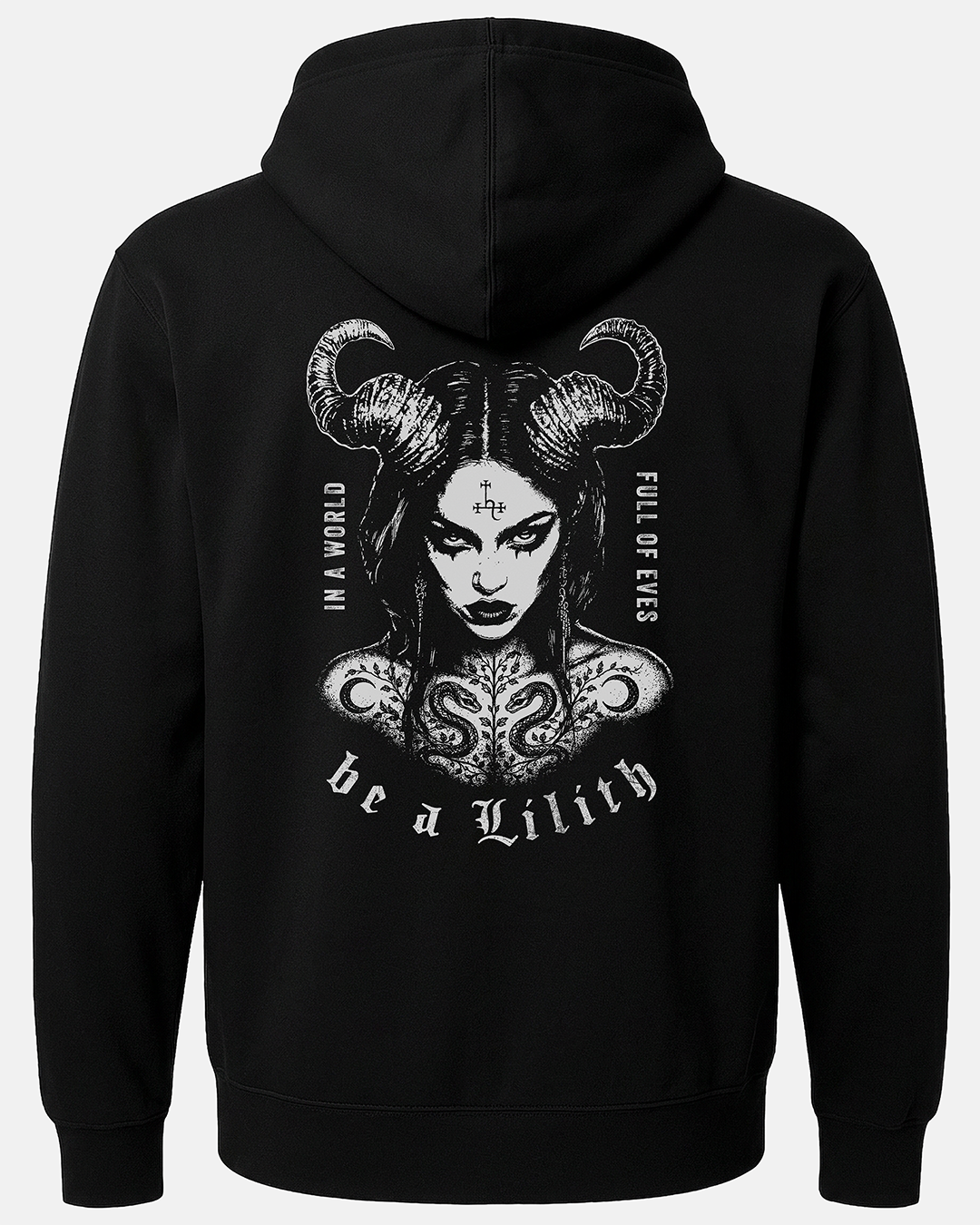 Be a Lilith Zip-Up Hoodie (2 Sided)