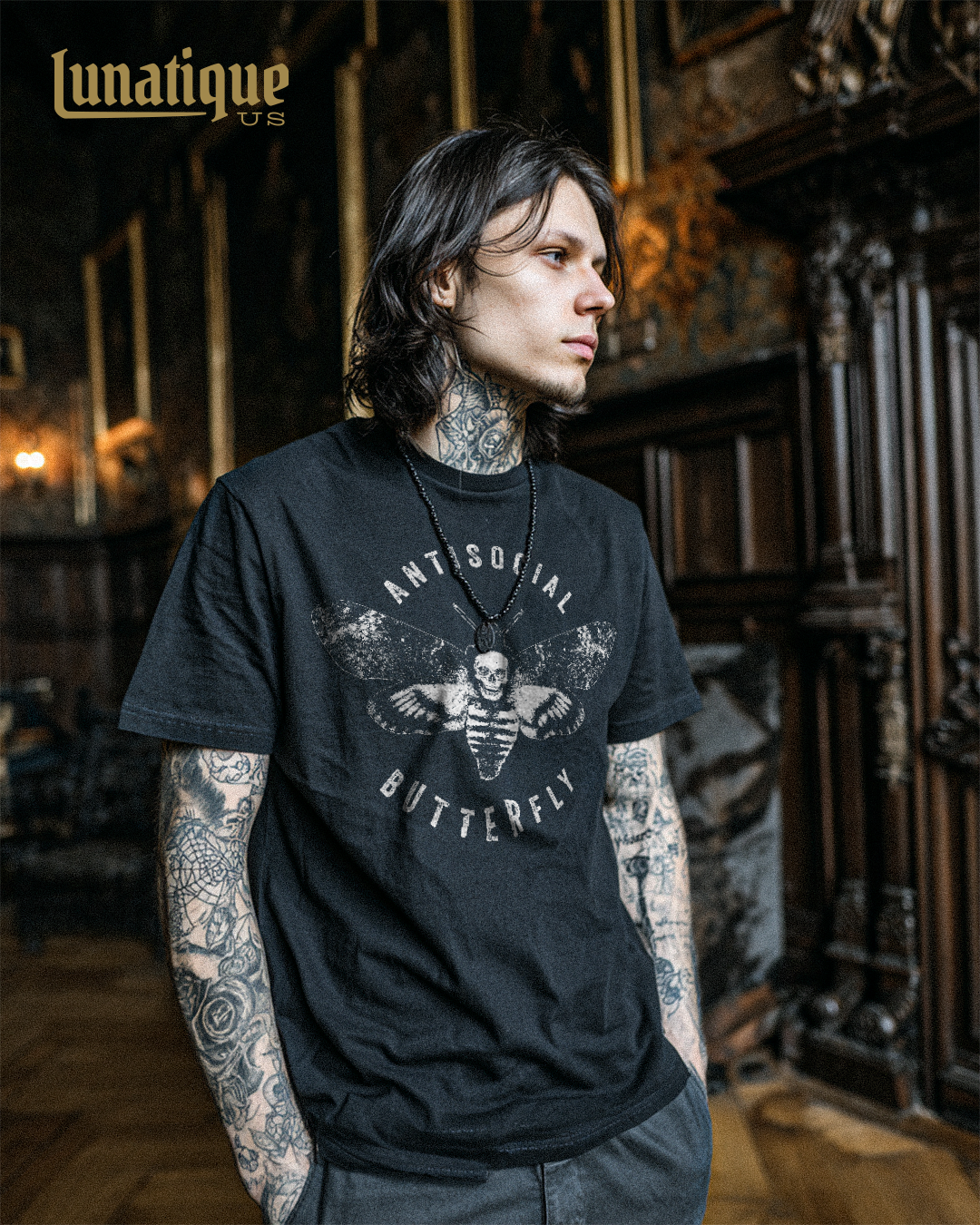 Antisocial Butterfly T-Shirt