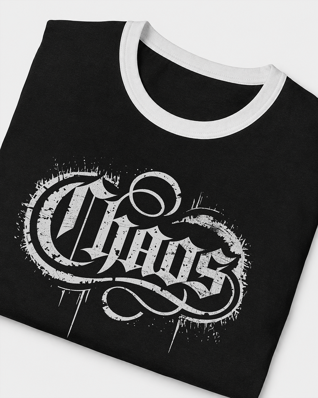 Chaos Women's Ringer Baby Tee