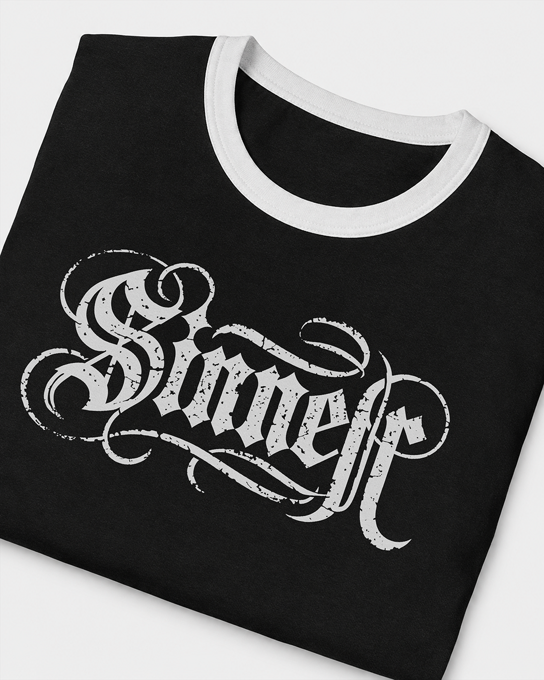 Sinner Women's Ringer Baby Tee
