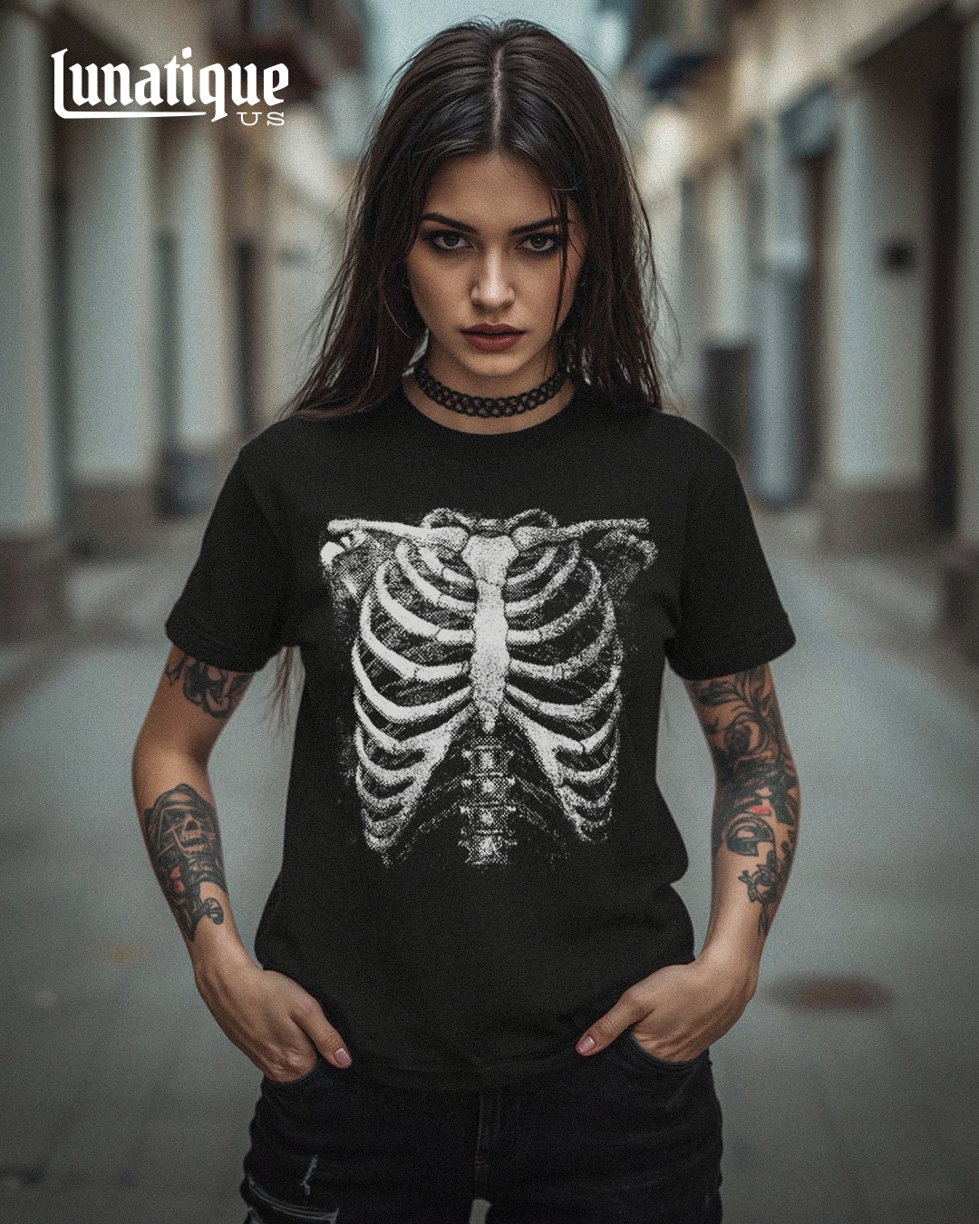 Skeleton Inside T-Shirt