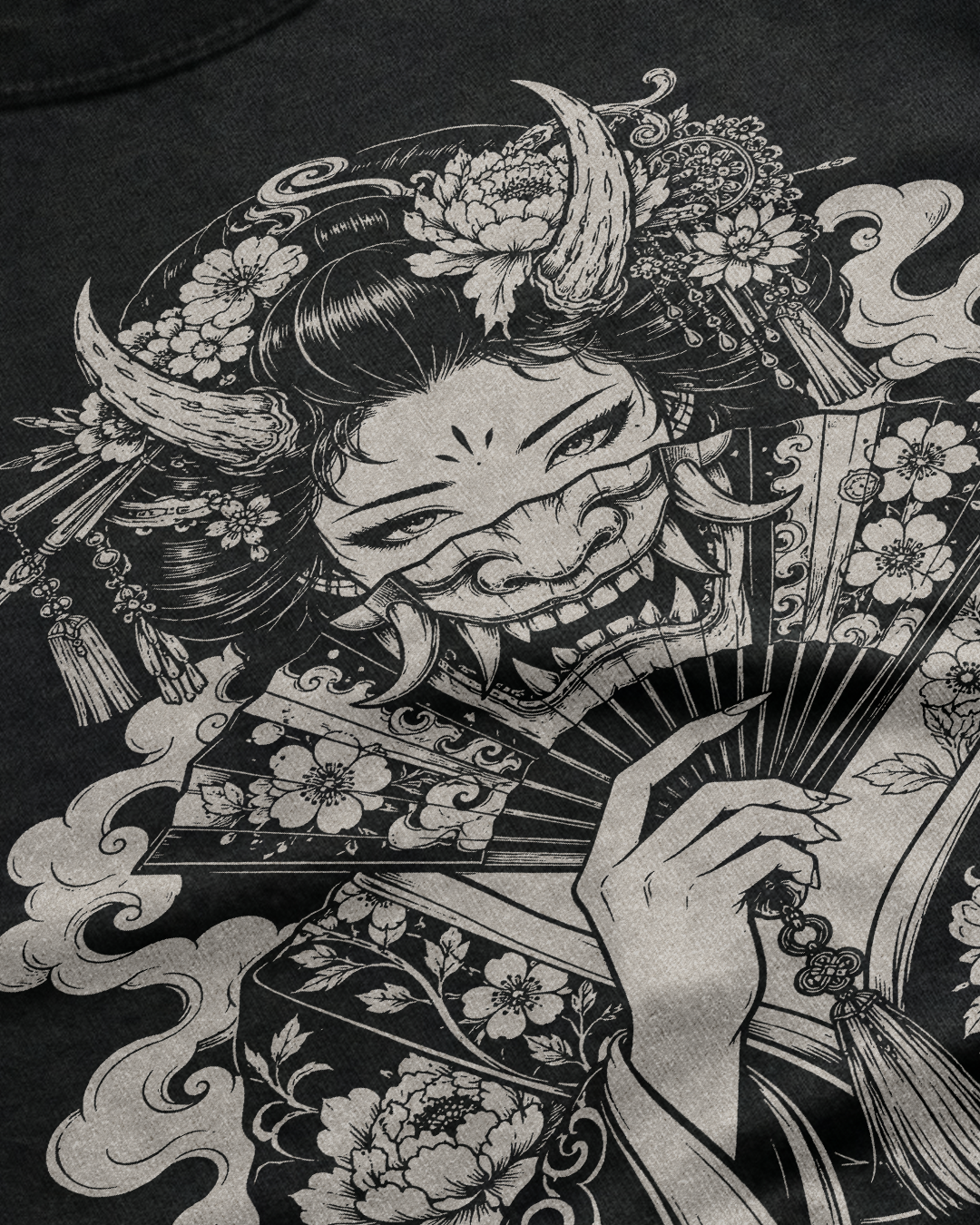 Geisha/Hannya Unisex T-Shirt