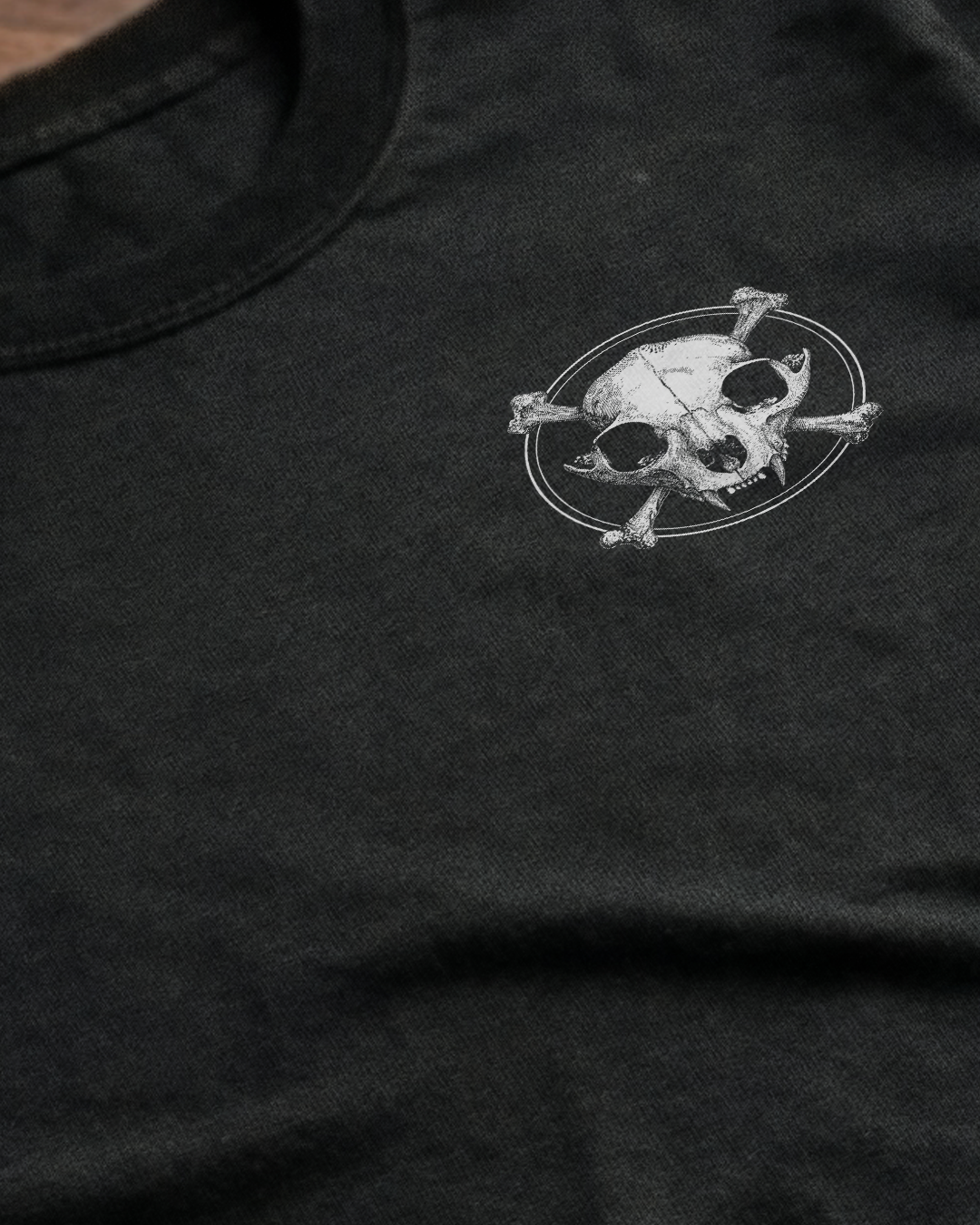 A Skull But It's Cats 2 Sided Unisex T-Shirt