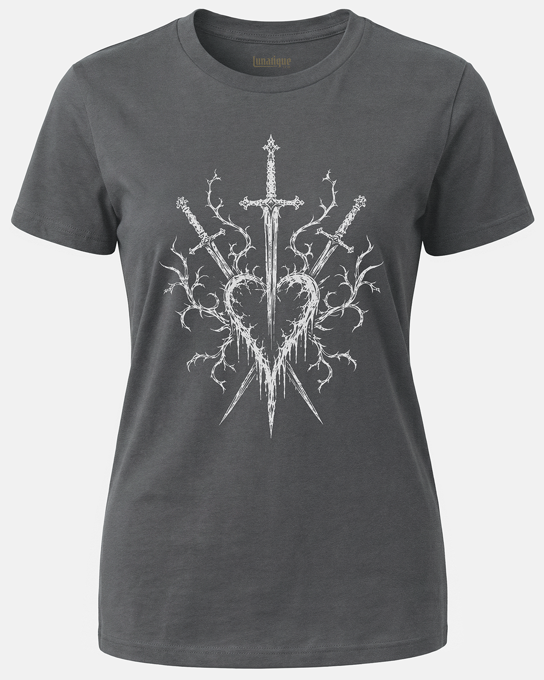 Three of Swords Women's Cut T‑Shirt