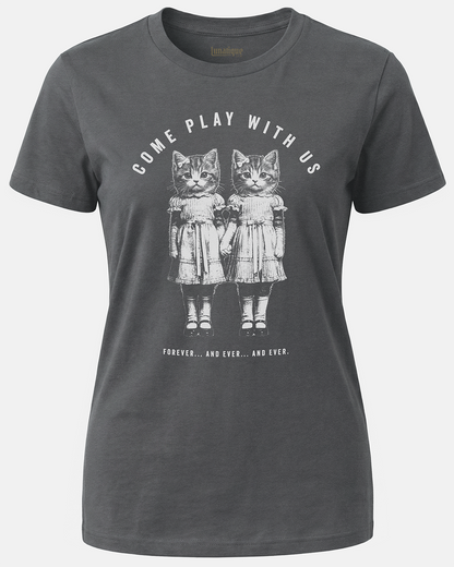 Come Play With Us Women's Cut T‑Shirt