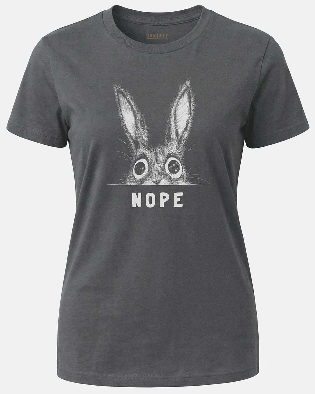 Nope Bunny Women's Cut T‑Shirt