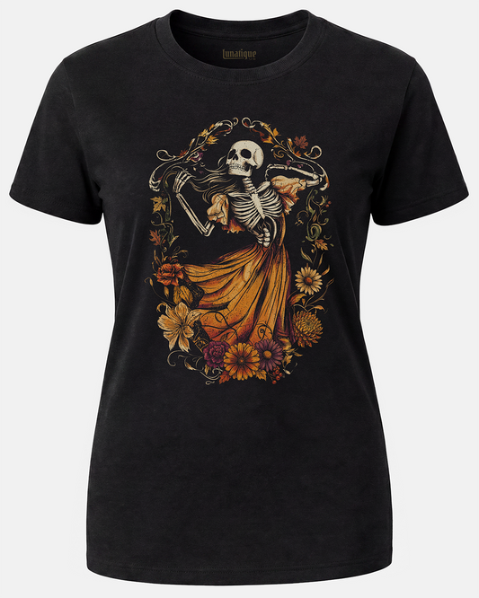 Dance of the Dead (Fall) Women's Cut T‑Shirt