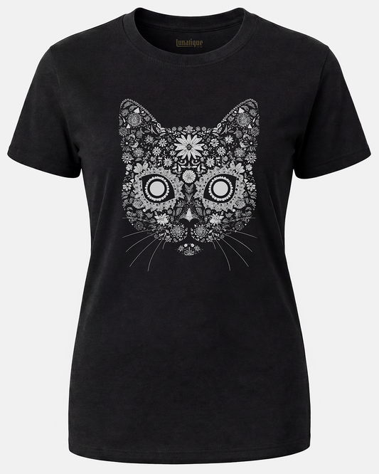 Sugar Cat Women's Cut T‑Shirt