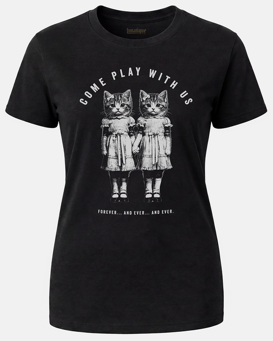 Come Play With Us Women's Cut T‑Shirt