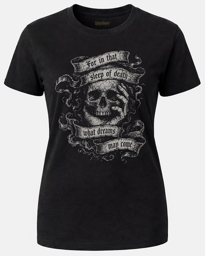 Sleep of Death Women's Cut T‑Shirt