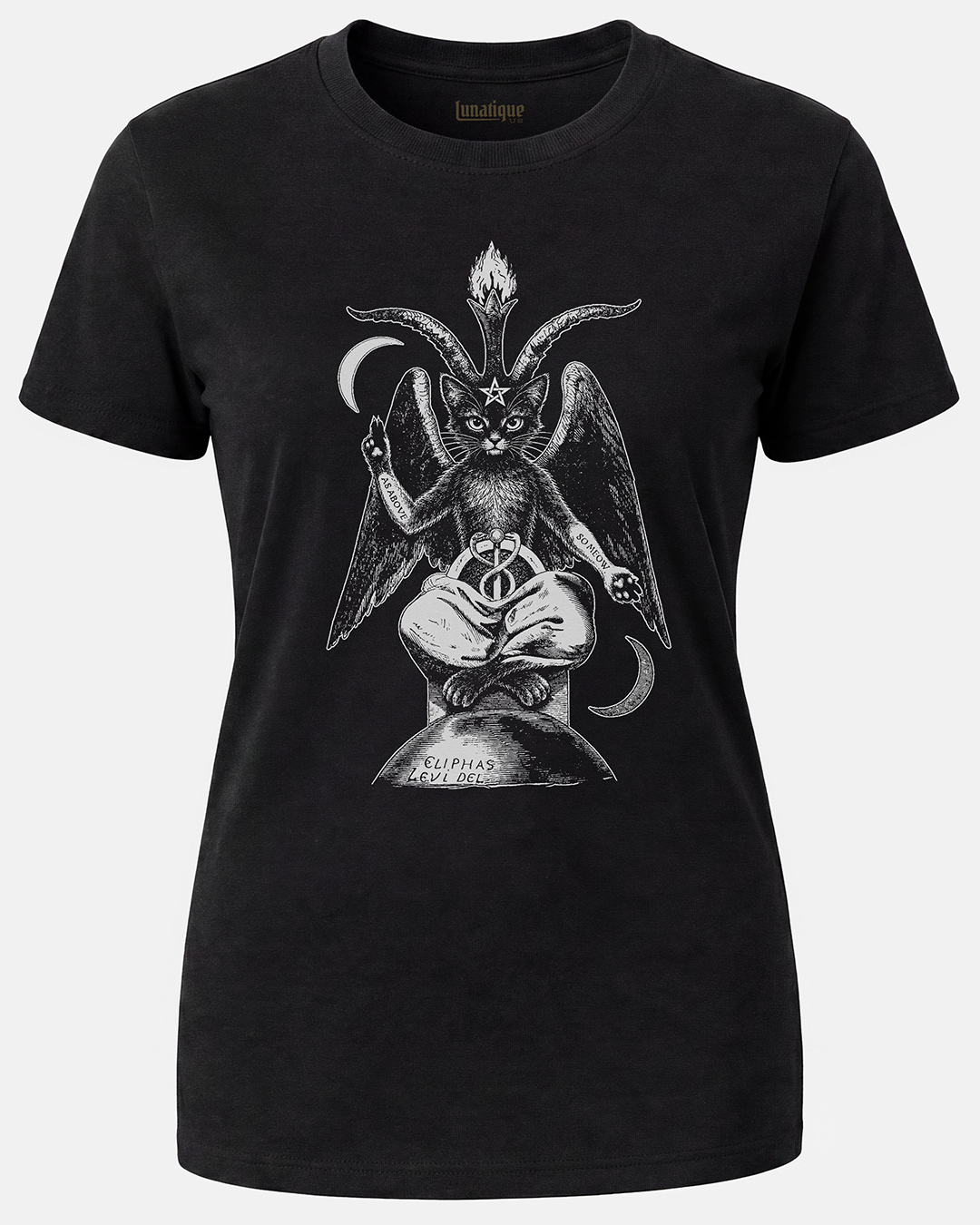 As Above, So Meow. Women's Cut T‑Shirt