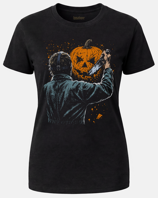 Slash-o-Lantern (Color Version) Women's Cut T‑Shirt