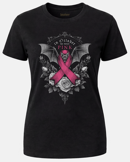 Pink October Women's Cut T‑Shirt