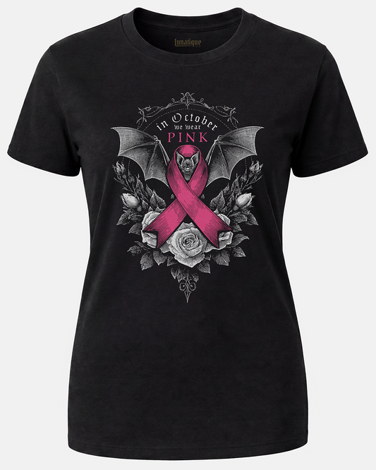 Pink October Women's Cut T‑Shirt