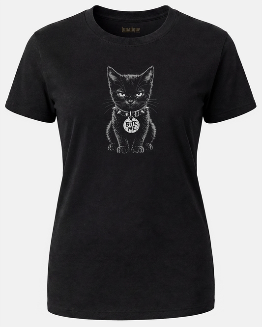 Bite Me Women's Cut T‑Shirt