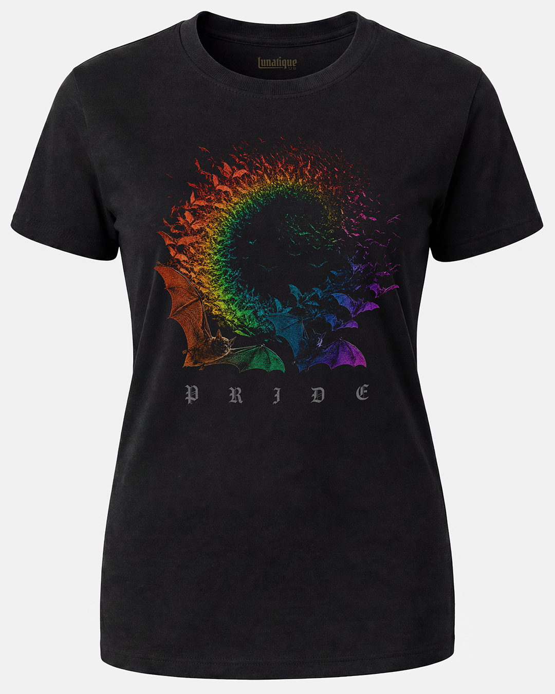 Rainbow Bats Women's Cut T‑Shirt