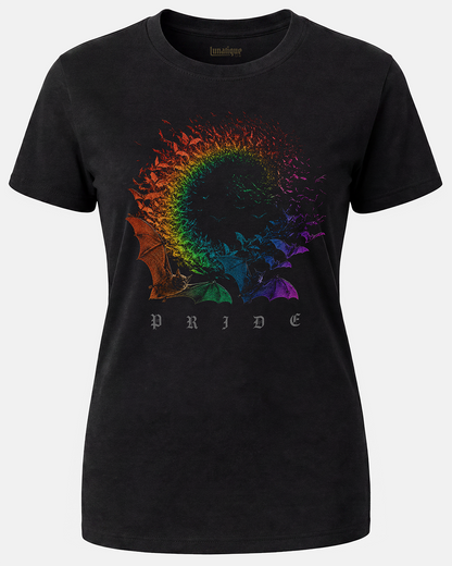 Rainbow Bats Women's Cut T‑Shirt