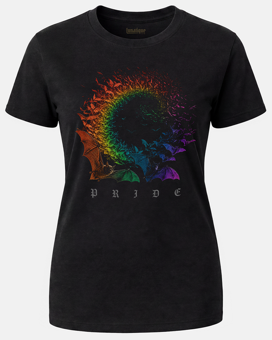 Rainbow Bats Women's Cut T‑Shirt