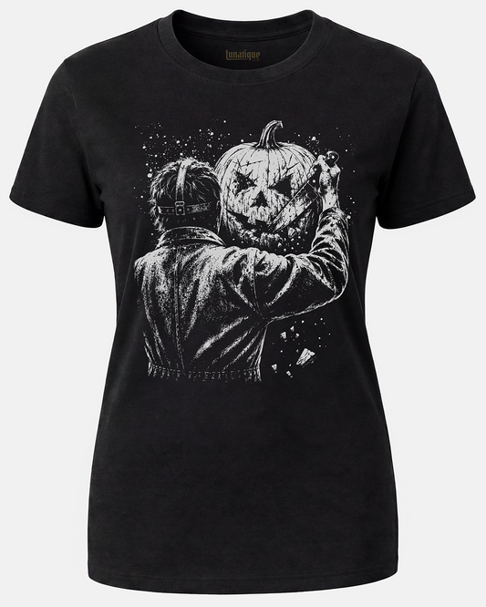 Slash-o-Lantern Women's Cut T‑Shirt