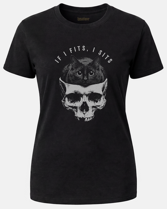 If I fits, I sits Women's Cut T‑Shirt