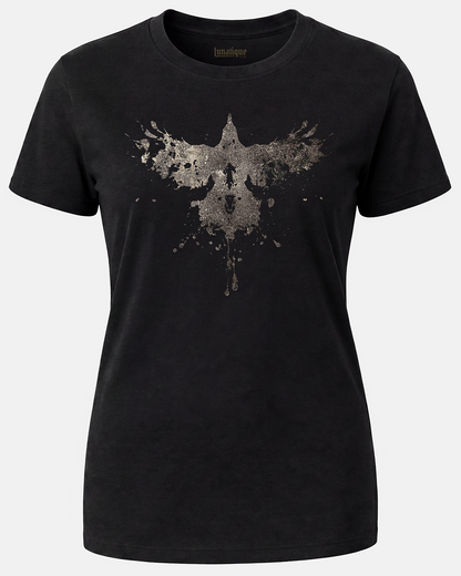 Rorschach Raven Women's Cut T‑Shirt