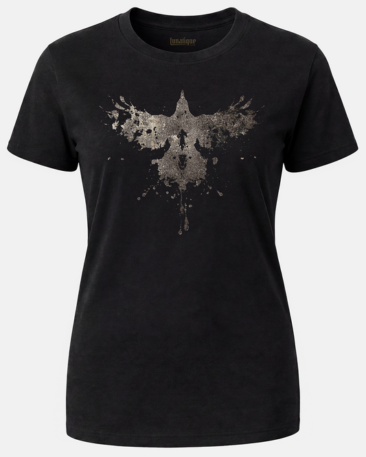 Rorschach Raven Women's Cut T‑Shirt
