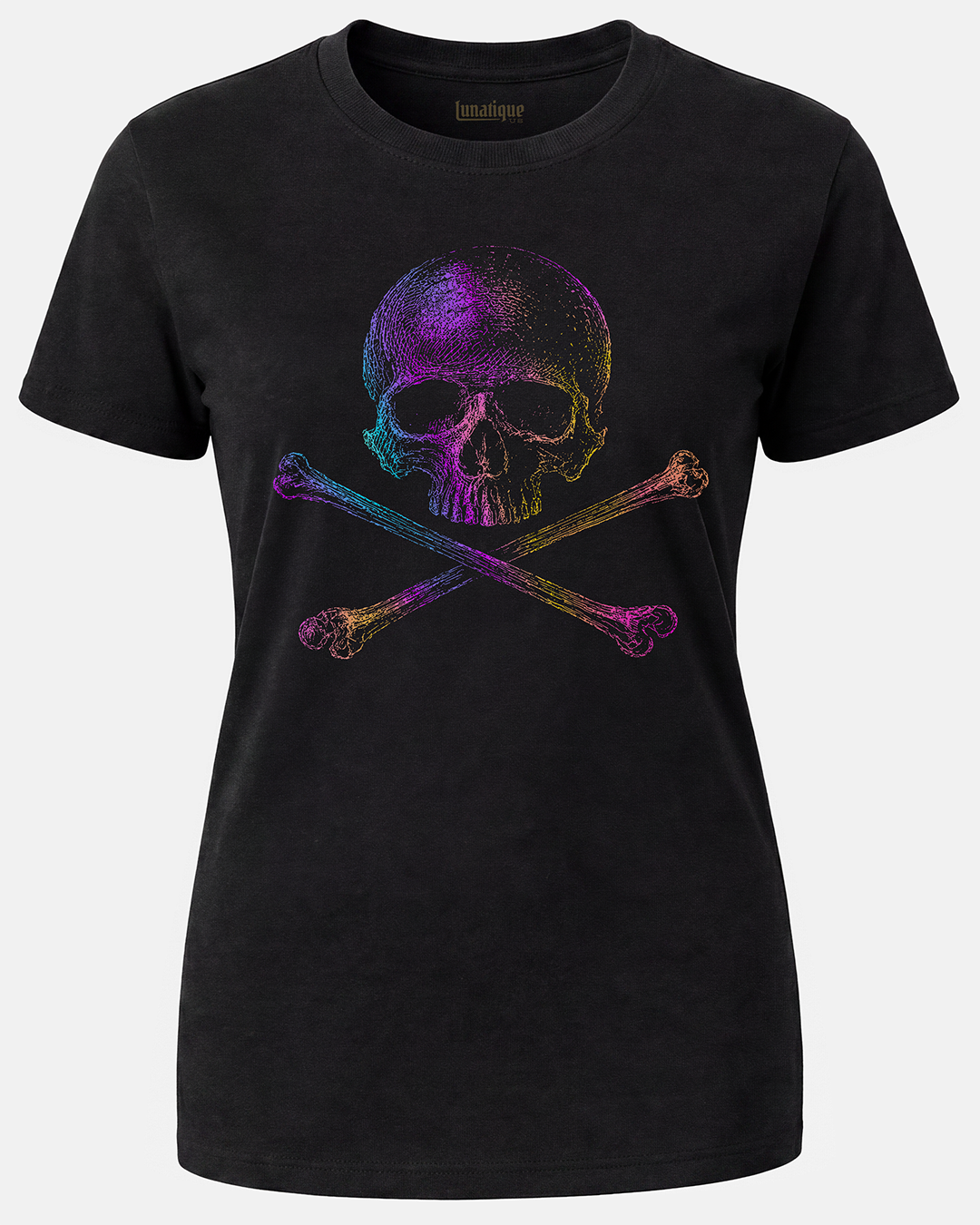 Pride Skull n Crossbones Women's Cut T‑Shirt