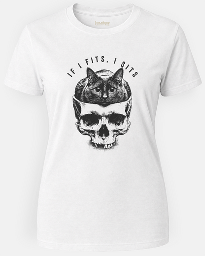 If I fits, I sits Women's Cut T‑Shirt