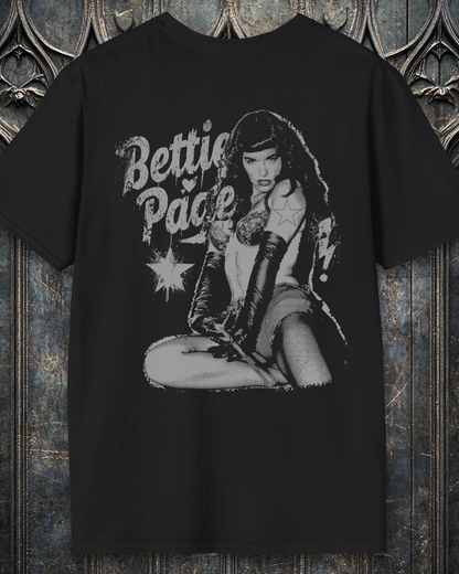 Bettie Page 2 Sided T-Shirt
