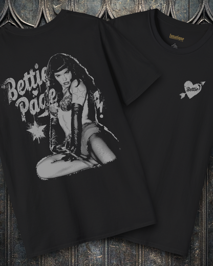 Bettie Page 2 Sided T-Shirt