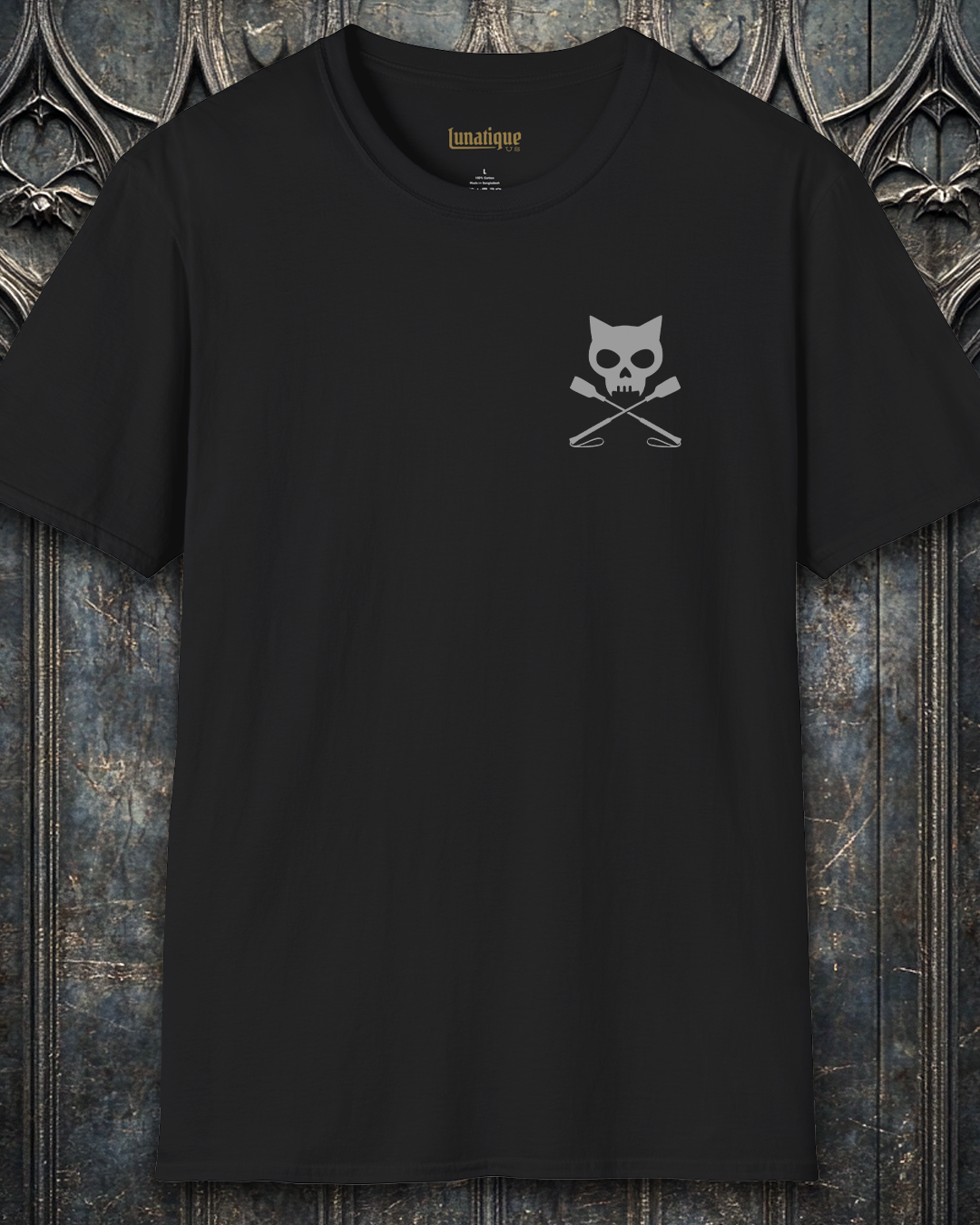 Bettie Page Dominatrix 2 Sided T-Shirt