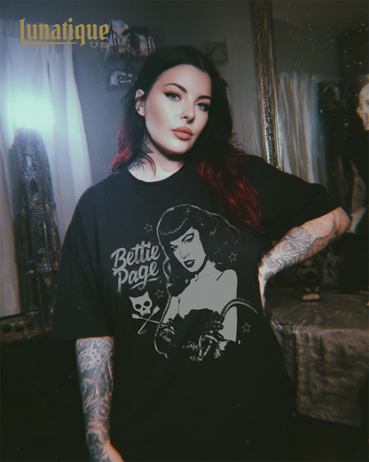 Bettie Page Dominatrix Unisex T-Shirt