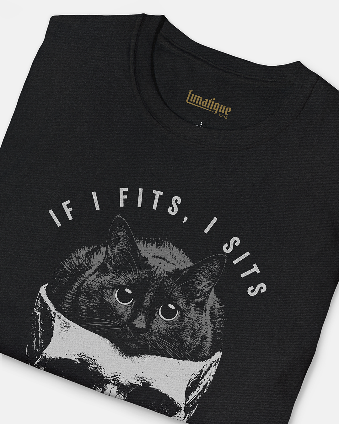 If I fits, I sits T-Shirt Long Sleeve Unisex T-Shirt