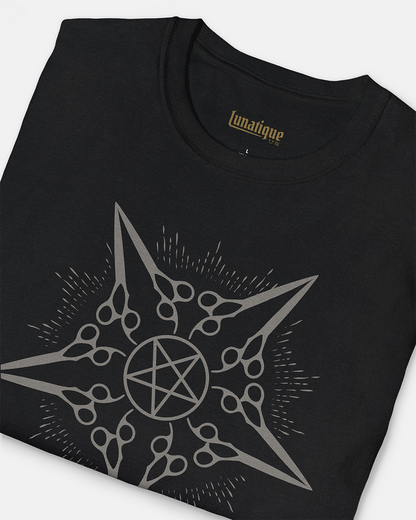 Pentacle of Scissors T-Shirt
