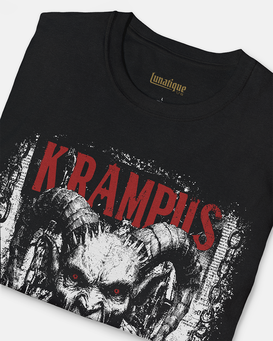 Krampus in Chains Long Sleeve T-Shirt