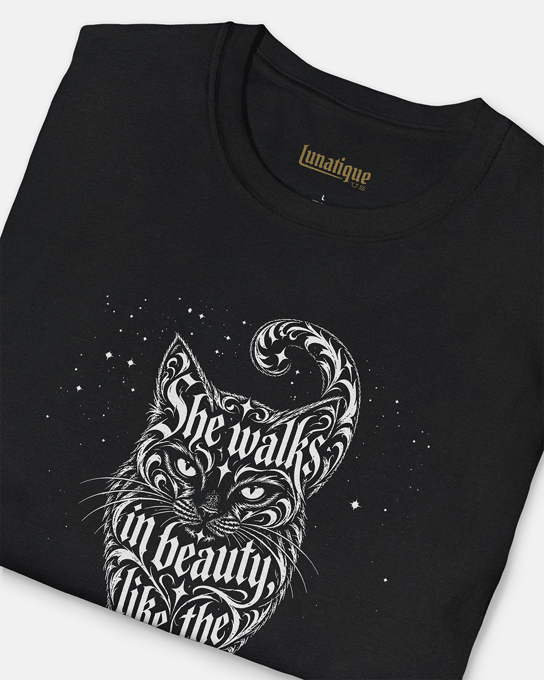 She Walks in Beauty Women's Cut T‑Shirt