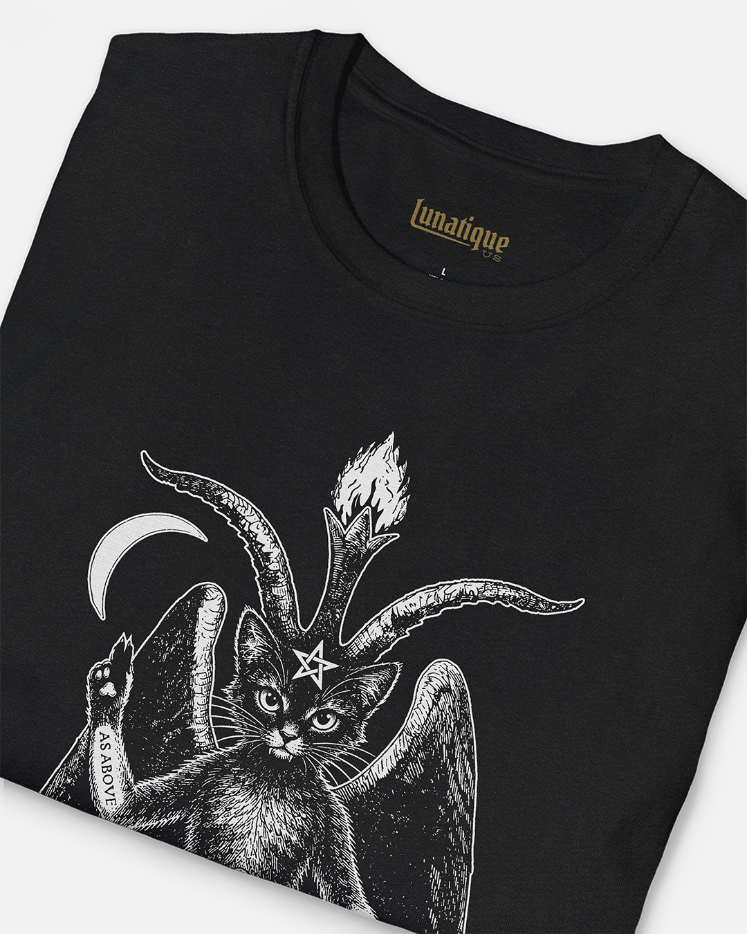 As Above, So Meow. Women's Cut T‑Shirt