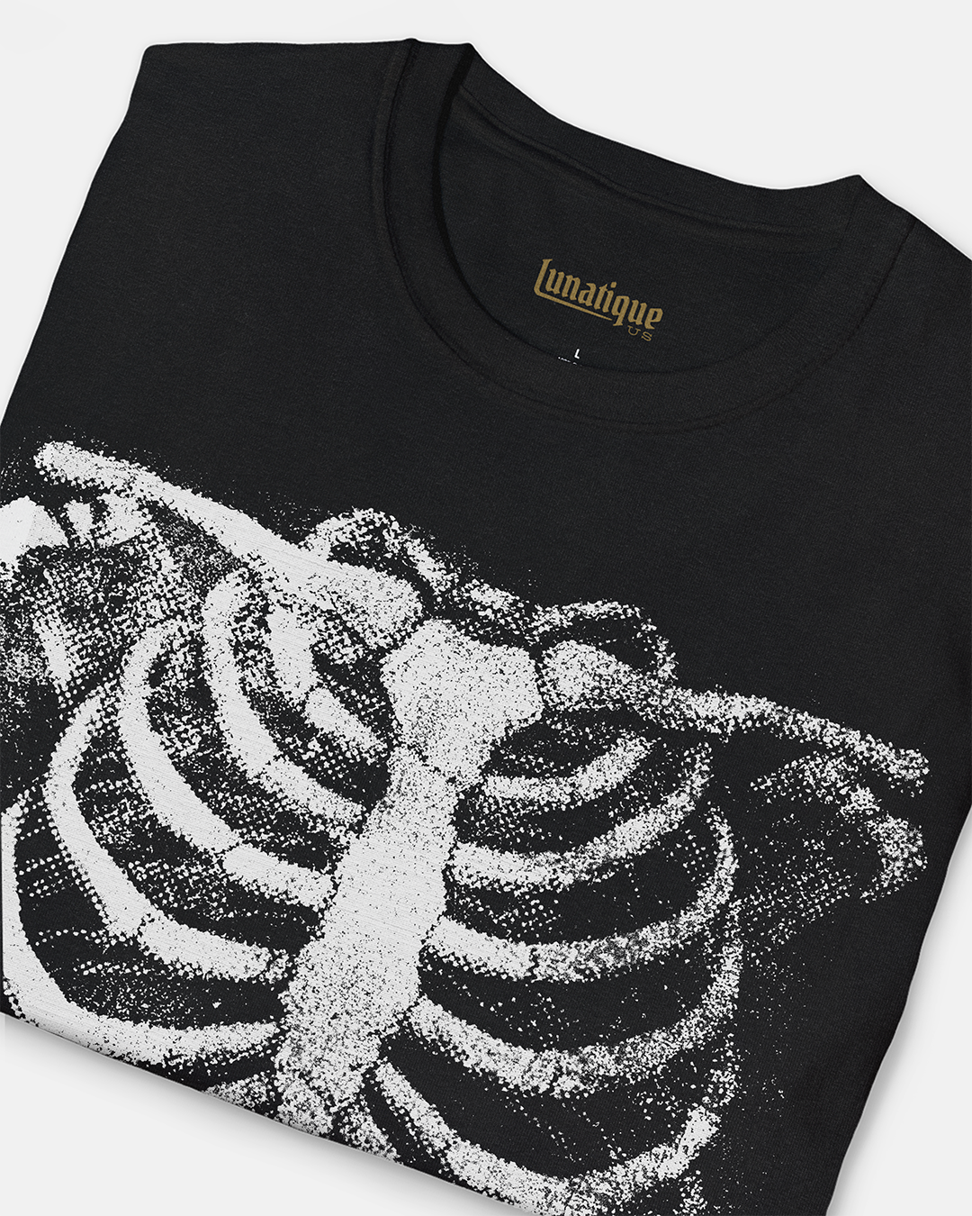 Skeleton Inside Sleeve T-Shirt