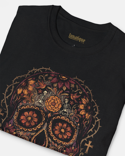 Día de Muertos III Women's Cut T‑Shirt
