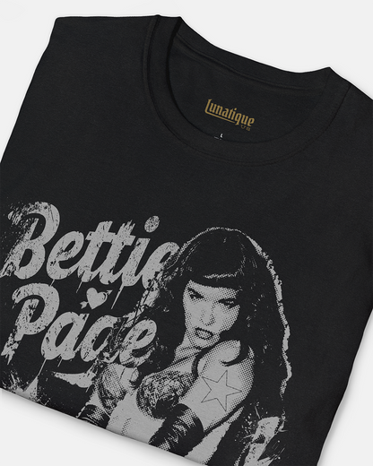 Bettie Page Long Sleeve Unisex T-Shirt