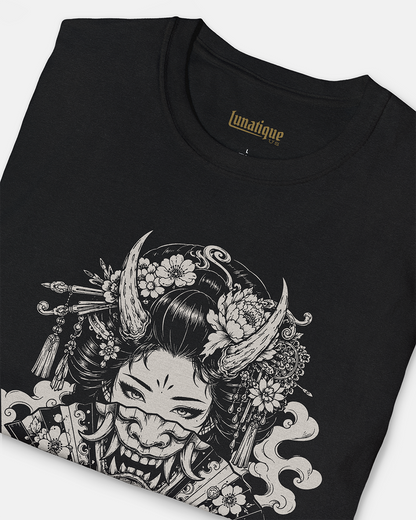 Geisha/Hannya Women's Cut T‑Shirt