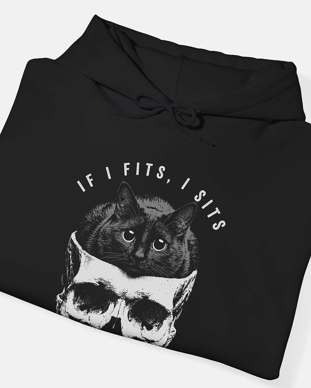 If I Fits, I Sits Hoodie (Front Only)