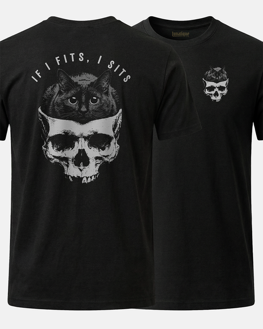 If I fits I sits 2 Sided T-Shirt