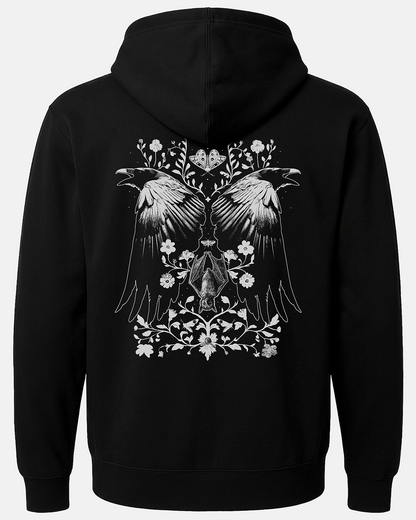 Twin Ravens Hoodie (2 Sided)