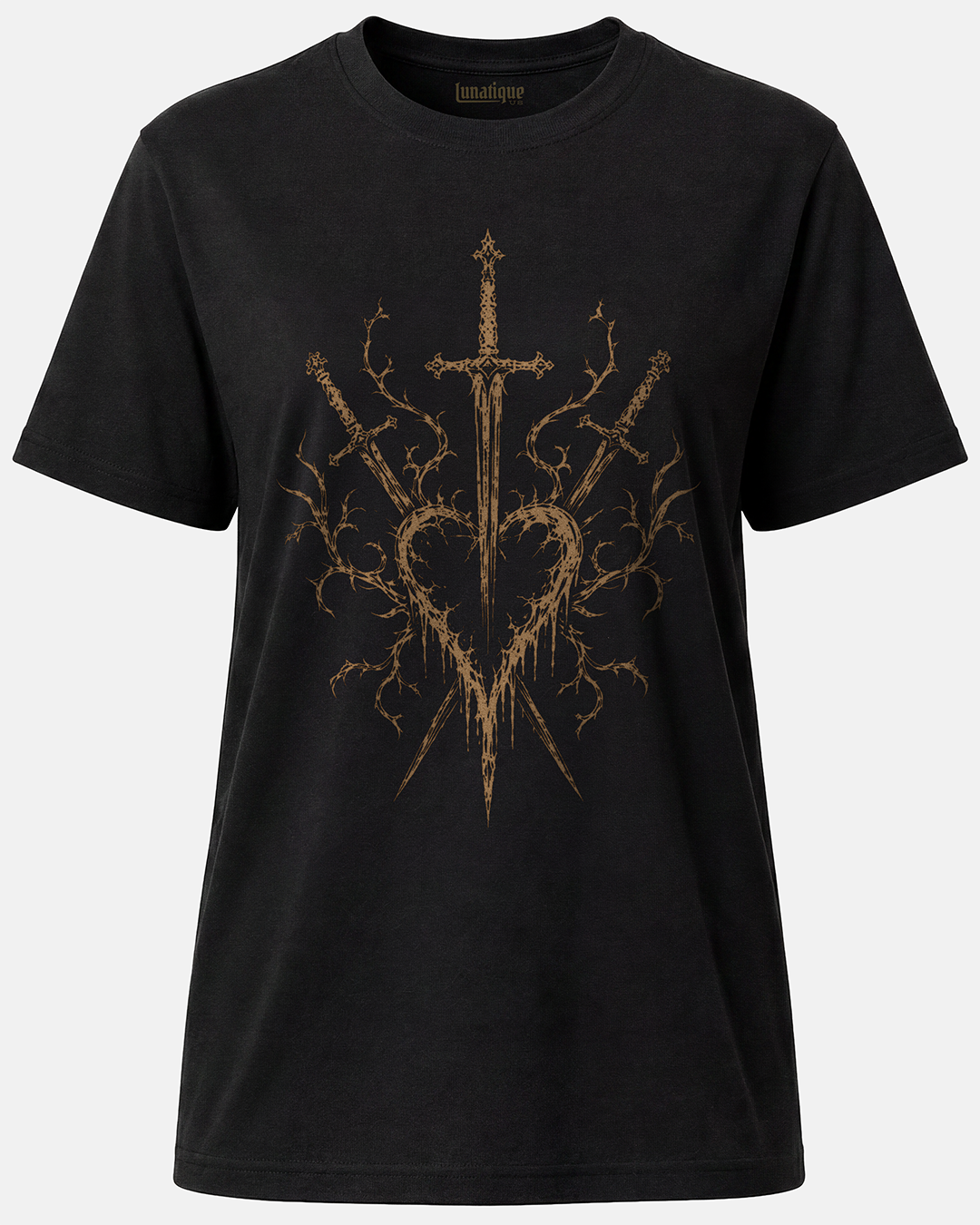 Three of Swords Bleached FX Unisex T-Shirt