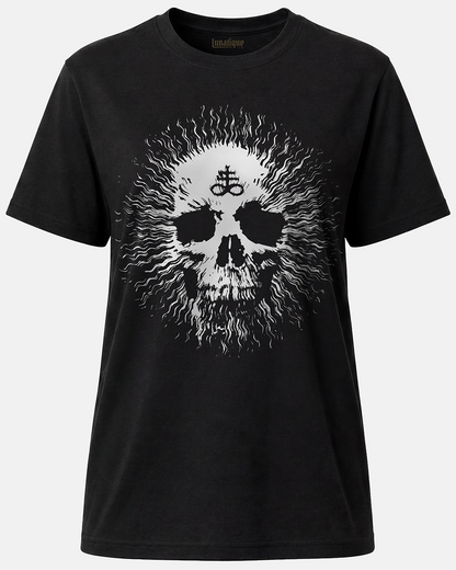 Radiant Leviathan Skull Unisex T-Shirt